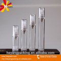 Stilvolle mini klare PP Airless Flasche